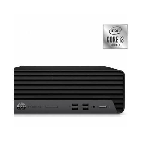 HP ProDesk 400 G7 - SFF - Core i3 10100 / up to 4.3 GHz - RAM 8 GB - SSD 256 GB - NVMe - DVD-Writer - UHD Graphics 630 - Gigabit Ethernet - Win 10 Pro 64-bit - monitor: none