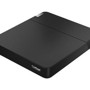 Lenovo ThinkSmart Core for Logitech - Tiny - Core i5 1145G7E / up to 4.1 GHz - vPro - RAM 16 GB - SSD 256 GB - TCG Opal Encryption - Intel Iris Xe Graphics - Gigabit Ethernet, IEEE 802.11ax (Wi-Fi 6) - Win 11 IoT Enterprise GAC - monitor: none - black with red bottom