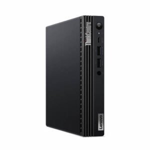 Lenovo ThinkCentre M70q Gen 3 11UD - Tiny - Core i7 12700T / up to 4.7 GHz - vPro Enterprise - RAM 16 GB - SSD 512 GB - TCG Opal Encryption 2, NVMe - UHD Graphics 770 - Gigabit Ethernet - 802.11a/b/g/n/ac/ax, Bluetooth 5.1 - Win 11 Pro - monitor: none - keyboard: UK - raven black - Lenovo TopSeller - with 1 Year Lenovo Premier Support