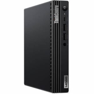 Lenovo ThinkCentre M70q Gen4 12E3 - Tiny - Core i5 13400T / up to 4.4 GHz - RAM 16 GB - SSD 512 GB - TCG Opal Encryption 2, NVMe - UHD Graphics 730 - Gigabit Ethernet, IEEE 802.11ax (Wi-Fi 6E) - Bluetooth 5.1, 802.11a/b/g/n/ac/ax (Wi-Fi 6E) - Win 11 Pro - monitor: none - keyboard: UK - raven black - Lenovo TopSeller - with 3 Years Lenovo Onsite Support + 1 Year Lenovo Premier Support