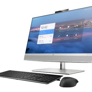 HP Collaboration G6 - With Zoom Rooms - all-in-one - Core i5 10500 / up to 4.5 GHz - vPro - RAM 8 GB - SSD 128 GB - NVMe, TLC - UHD Graphics 630 - Gigabit Ethernet - Win 10 IoT Enterprise 64-bit - monitor: LED 23.8" 1920 x 1080 (Full HD) touchscreen - keyboard: UK