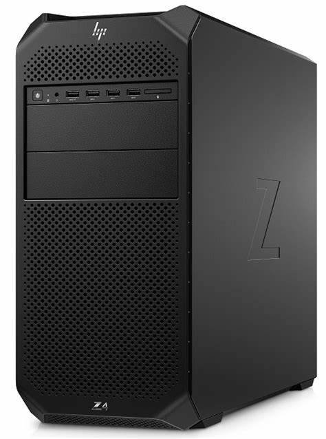 HP Workstation Z4 G5 - Wolf Pro Security - tower - 4U - 1 x Xeon W3-2425 / up to 4.4 GHz - RAM 64 GB - SSD 512 GB - HP Z Turbo Drive, NVMe, TLC - RTX A2000 - Gigabit Ethernet - Win 11 Pro - monitor: none - black - with HP 3 years Onsite Care Hardware Support for Workstations - with HP Wolf Pro Security Edition (1 year)