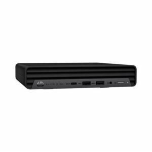 HP Elite 800 G9 - Mini desktop - Core i7 12700 / up to 4.9 GHz - vPro - RAM 16 GB - SSD 512 GB - NVMe - UHD Graphics 770 - Gigabit Ethernet, Bluetooth 5.2, IEEE 802.11ax (Wi-Fi 6E) - Bluetooth 5.2, 802.11a/b/g/n/ac/ax (Wi-Fi 6E) - Win 11 Pro (includes Win 10 Pro Licence) - monitor: none - keyboard: UK - with HP 3 years Next Business Day Onsite Hardware Support for Desktops