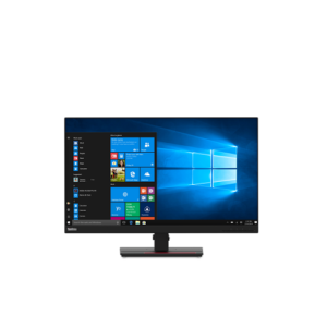 Lenovo ThinkVision T27q-20 - LED monitor - 27" - 2560 x 1440 QHD - IPS - 350 cd/m≤ - 1000:1 - 4 ms - HDMI, DisplayPort - raven black