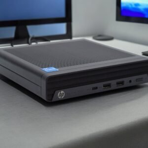 HP Elite 800 G9 - Mini desktop - Core i7 i7-14700T / up to 5.2 GHz - vPro - RAM 16 GB - SSD 512 GB - NVMe, TLC - UHD Graphics 770 - Gigabit Ethernet, IEEE 802.11be, IEEE 802.11ax (Wi-Fi 6), Bluetooth 5.4 - 802.11a/b/g/n/ac/ax/be, Bluetooth 5.4 - Win 11 Pro - monitor: none - keyboard: UK