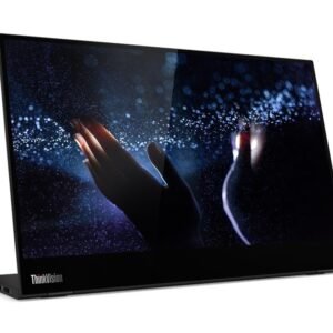 Lenovo ThinkVision M14t - LED monitor - 14" - portable - touchscreen - 1920 x 1080 Full HD (1080p) @ 60 Hz - 300 cd/m≤ - 700:1 - 6 ms - 2xUSB-C - raven black - Campus - for ThinkPad X1 Yoga Gen 8 21HQ