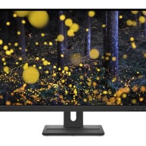 Lenovo ThinkVision E27q-20 - LED monitor - 27" - 2560 x 1440 QHD @ 75 Hz - IPS - 350 cd/m≤ - 1000:1 - 4 ms - HDMI, DisplayPort - speakers - raven black
