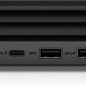 HP Elite 600 G9 - Mini - Core i5 12500T / up to 4.4 GHz - RAM 8 GB - SSD 256 GB - NVMe, TLC - UHD Graphics 770 - Gigabit Ethernet, Bluetooth 5.2, IEEE 802.11ax (Wi-Fi 6E) - Bluetooth 5.2, 802.11a/b/g/n/ac/ax (Wi-Fi 6E) - Win 10 Pro (includes Win 11 Pro Licence) - monitor: none - keyboard: UK - with HP 3 years Next Business Day Onsite Hardware Support for Desktops