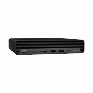 HP Pro 400 G9 - Mini - Core i7 12700T / up to 4.7 GHz - RAM 16 GB - SSD 512 GB - NVMe - UHD Graphics 770 - Gigabit Ethernet, Bluetooth Dual-Mode - 802.11a/b/g/n/ac/ax, Bluetooth 5.3 wireless card - Win 10 Pro 64-bit (includes Win 11 Pro Licence) - monitor: none - keyboard: UK - with HP 5 years Next Business Day Onsite Hardware Support for Desktops