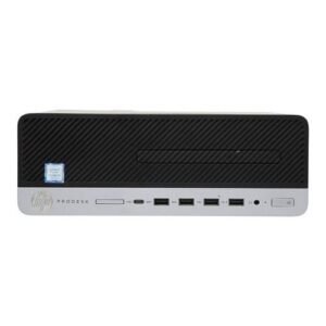 HP ProDesk 600 G5 - SFF - Core i5 9500 / up to 4.4 GHz - RAM 8 GB - SSD 256 GB - NVMe - DVD-Writer - UHD Graphics 630 - Gigabit Ethernet - Win 10 Pro 64-bit - monitor: none - keyboard: UK