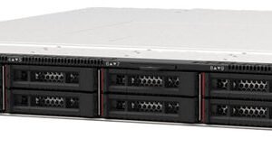 Lenovo ThinkSystem SR250 V2 7D7Q - Server - rack-mountable - 1U - 1-way - 1 x Xeon E-2334 / up to 4.8 GHz - RAM 16 GB - hot-swap 2.5" bay(s) - no HDD - Matrox G200 - monitor: none