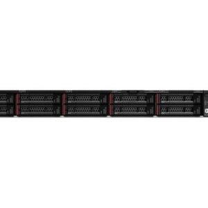 Lenovo ThinkSystem SR630 7X02 - Server - rack-mountable - 1U - 2-way - 1 x Xeon Silver 4210R / up to 3.2 GHz - RAM 32 GB - SAS - hot-swap 2.5" bay(s) - no HDD - G200e - no OS - monitor: none