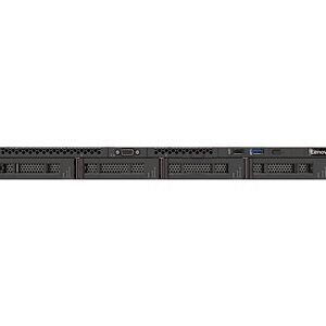 Lenovo ThinkSystem SR250 7Y51 - Server - rack-mountable - 1U - 1-way - 1 x Xeon E-2224 / up to 4.6 GHz - RAM 8 GB - SATA - hot-swap 3.5" bay(s) - no HDD - Matrox G200 - Gigabit Ethernet - no OS - monitor: none