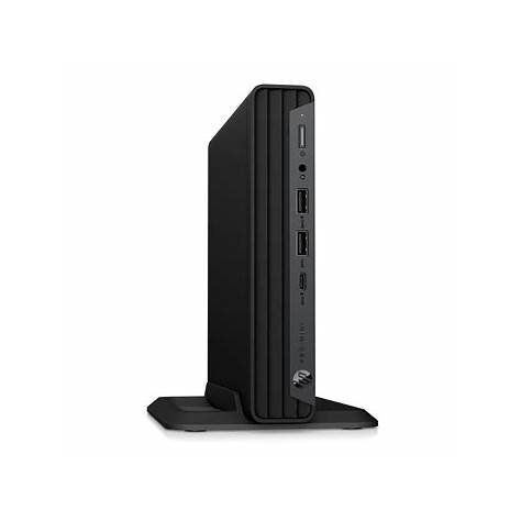 HP Pro 400 G9 - Wolf Pro Security - mini - Core i3 13100T / up to 4.2 GHz - RAM 8 GB - SSD 512 GB - NVMe - UHD Graphics 730 - Gigabit Ethernet, IEEE 802.11ax (Wi-Fi 6E), Bluetooth Dual-Mode - 802.11a/b/g/n/ac/ax (Wi-Fi 6E), Bluetooth 5.3 wireless card - Win 11 Pro - monitor: none - keyboard: UK - with HP 1 year Wolf Pro Security Edition Service - with HP Wolf Pro Security Edition (1 year)