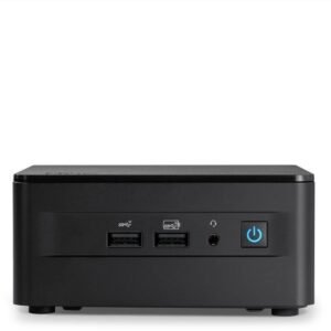 ASUS - Mini PC - 1 up to - RAM 0 GB - Gigabit Ethernet - 802.11a/b/g/n/ac/ax (Wi-Fi 6E), Bluetooth 5.3 - no OS - monitor: none - black