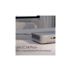 ASUS NUC 14 Pro+ RNUC14RVSU7089A0I - Mini PC - Core Ultra 7 165H / up to 5 GHz - RAM 32 GB - SSD 1 TB - Intel Arc Graphics - Gigabit Ethernet, 2.5 Gigabit Ethernet, IEEE 802.11ax (Wi-Fi 6E), Bluetooth 5.3 - Win 11 Home - monitor: none - silver