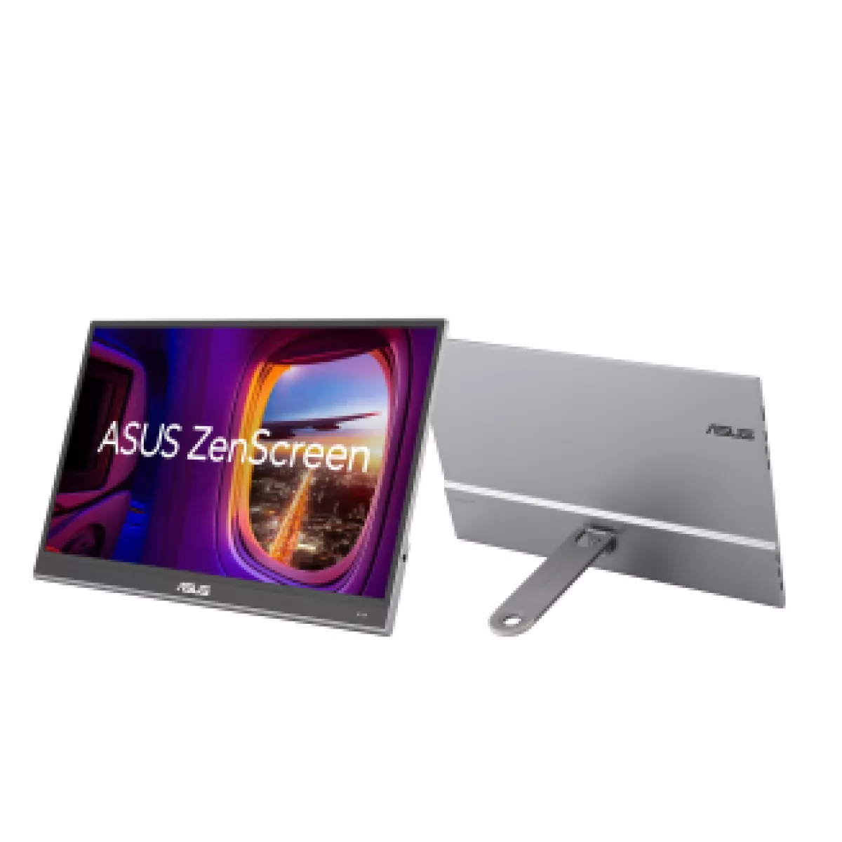 ASUS ZenScreen OLED MQ16AHE - OLED monitor - 16" (15.6" viewable) - portable - 1920 x 1080 Full HD (1080p) @ 60 Hz - 400 cd/m≤ - 1000000:1 - HDR10 - 1 ms - Mini HDMI, 2xUSB-C