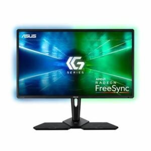 ASUS CG32UQ - LED monitor - 31.5" - 3840 x 2160 4K @ 60 Hz - VA - 400 cd/m≤ - 3000:1 - DisplayHDR 600 - 5 ms - 3xHDMI, DisplayPort - speakers - black
