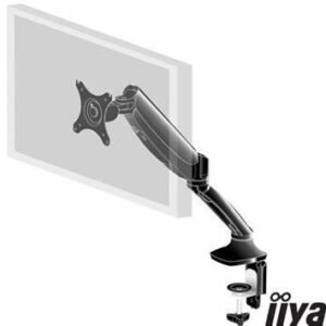 Iiyama DS3001C-B1 - Mounting kit - adjustable arm - for Monitor - black - screen size: 10"-27" - desk-mountable - for ProLite E2783QSU-B1, XU2495WSU-B1