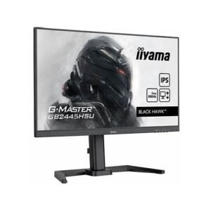 iiyama G-MASTER Black Hawk GB2445HSU-B1 - LED monitor - 24" - 1920 x 1080 Full HD (1080p) @ 100 Hz - IPS - 250 cd/m≤ - 1300:1 - 1 ms - HDMI, DisplayPort - speakers - matte black