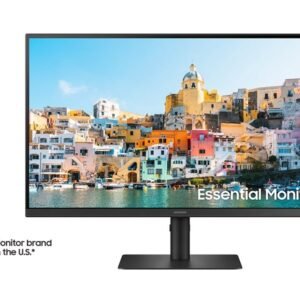 Samsung S24A400UJU - S40UA Series - LED monitor - 24" - 1920 x 1080 Full HD (1080p) @ 75 Hz - IPS - 250 cd/m≤ - 1000:1 - 5 ms - HDMI, DisplayPort, USB-C - black