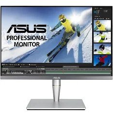 ASUS ProArt PA24AC - LCD monitor - 24.1" - 1920 x 1200 WUXGA @ 75 Hz - IPS - 400 cd/m≤ - 1000:1 - DisplayHDR 400 - 5 ms - 2xHDMI, DisplayPort, USB-C - speakers - grey