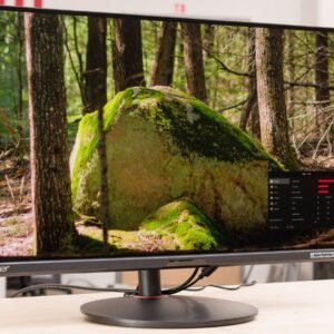 Acer Nitro XV282K KVbmiipruzx - XV2 Series - LCD monitor - 28" - 3840 x 2160 4K UHD (2160p) @ 144 Hz - IPS - 400 cd/m≤ - DisplayHDR 400 - 0.5 ms - 2xHDMI, DisplayPort, USB-C - speakers - black