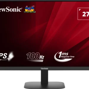 ViewSonic VA2708-2K-HD - LED monitor - 27" - 2560 x 1440 QHD @ 100 Hz - IPS - 250 cd/m≤ - 1000:1 - HDR10 - 1 ms - 2xHDMI, DisplayPort