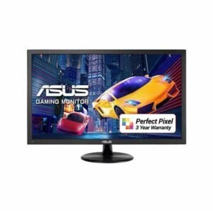 ASUS VP248QG - LED monitor - 24" - 1920 x 1080 Full HD (1080p) - TN - 250 cd/m≤ - 1000:1 - 1 ms - HDMI, VGA, DisplayPort - speakers - black