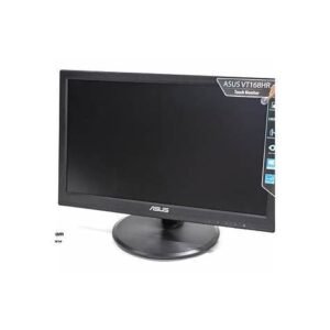 ASUS VT168HR - LED monitor - 15.6" - touchscreen - 1366 x 768 WXGA @ 60 Hz - TN - 220 cd/m≤ - 400:1 - 5 ms - HDMI, VGA
