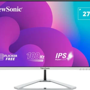 ViewSonic VX2776-SMH - LED monitor - 27" - 1920 x 1080 Full HD (1080p) @ 75 Hz - S-IPS - 250 cd/m≤ - 1000:1 - 4 ms - 2xHDMI, VGA - speakers
