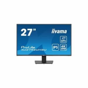 iiyama ProLite XU2792UHSU-B6 - LED monitor - 27" - 3840 x 2160 4K @ 60 Hz - IPS - 350 cd/m≤ - 1300:1 - 4 ms - HDMI, DisplayPort - speakers - matte black