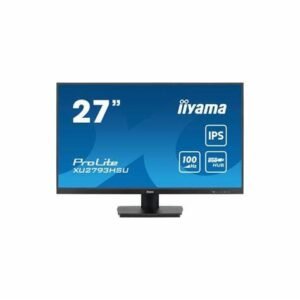iiyama ProLite XU2793HSU-B6 - LED monitor - 27" - 1920 x 1080 Full HD (1080p) @ 100 Hz - IPS - 250 cd/m≤ - 1000:1 - 1 ms - HDMI, DisplayPort - speakers - matte black
